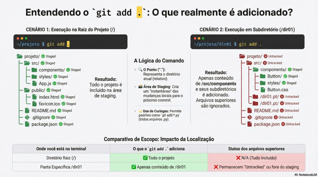 Como usar o comando “git add .” corretamente? Confira. - MJP Treinamentos